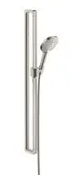 AXOR-HG-AXOR-Citterio-E-Brauseset-0-90-m-mit-Handbrause-120-3jet-Edelstahl-Optic-36735800 gallery number 1